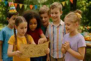 Come organizzare una caccia al tesoro durante una festa per bambini? Il metodo per evitare litigi e coinvolgere tutti