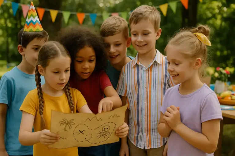 Come organizzare una caccia al tesoro durante una festa per bambini? Il metodo per evitare litigi e coinvolgere tutti