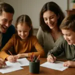 Perché organizzare una piccola gara di disegno a tavola? Il segreto che rafforza il legame in famiglia