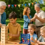 Festa per famiglie intergenerazionale: attività che mettono d’accordo adulti e bambini senza sforzo