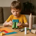 Attività manuali per bambini seduti: idee veloci con materiali di riciclo che sorprendono sempre