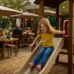 Spazi outdoor per bambini nei locali: il beneficio poco noto di giocare all’aria aperta mentre si cena fuori