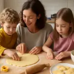 Preparare dolci con forme divertenti insieme ai figli: idee che sviluppano la manualità giocando