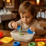 Giochi sensoriali facili da preparare in casa: soluzioni perfette per aspettare il pasto al ristorante
