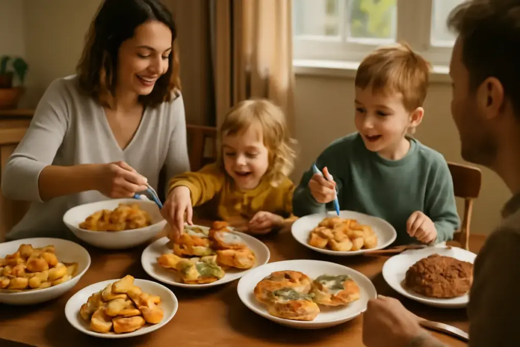 Pranzo della domenica con bambini piccoli: ricette veloci che piacciono a tutti