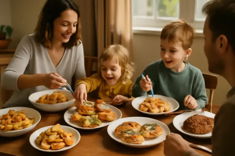 Pranzo della domenica con bambini piccoli: ricette veloci che piacciono a tutti