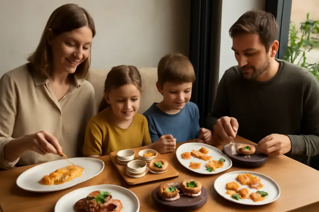 Menu degustazione per famiglie con bambini: i vantaggi che pochi conoscono quando si sceglie creativo