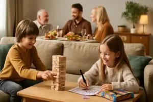 Come evitare che i bambini si annoino durante le feste in famiglia? Idee di intrattenimento che funzionano davvero