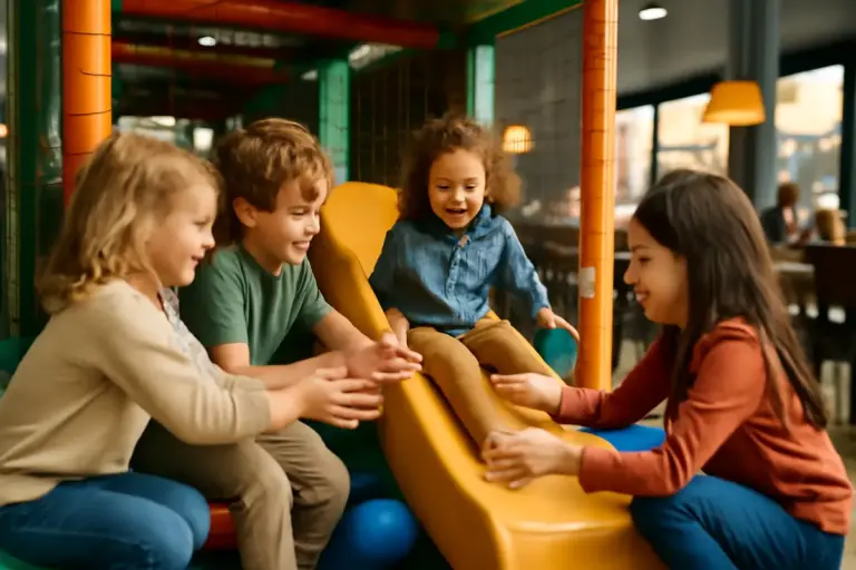Zone soft play nei ristoranti: perché migliorano le relazioni tra coetanei e la socializzazione
