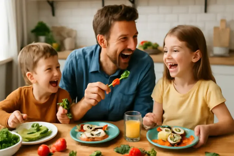 Mangiare divertendosi con i bambini: trucchi della cucina creativa per genitori curiosi