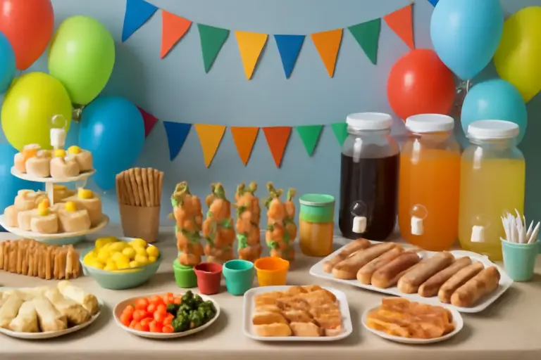 Buffet perfetto per feste con molti bambini: soluzioni pratiche per ordinare e servire senza stress