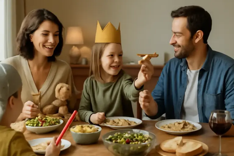 Perché i giochi simbolici rendono speciale una cena in famiglia? Il valore nascosto che conquista grandi e piccoli
