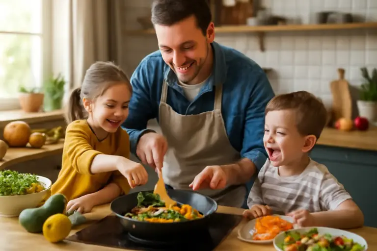 Cucina creativa con ingredienti di stagione per famiglie: soluzioni gustose per mangiare sano divertendosi