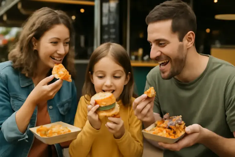 Street food creativo da assaggiare in famiglia: nuove combinazioni che piacciono anche ai bambini